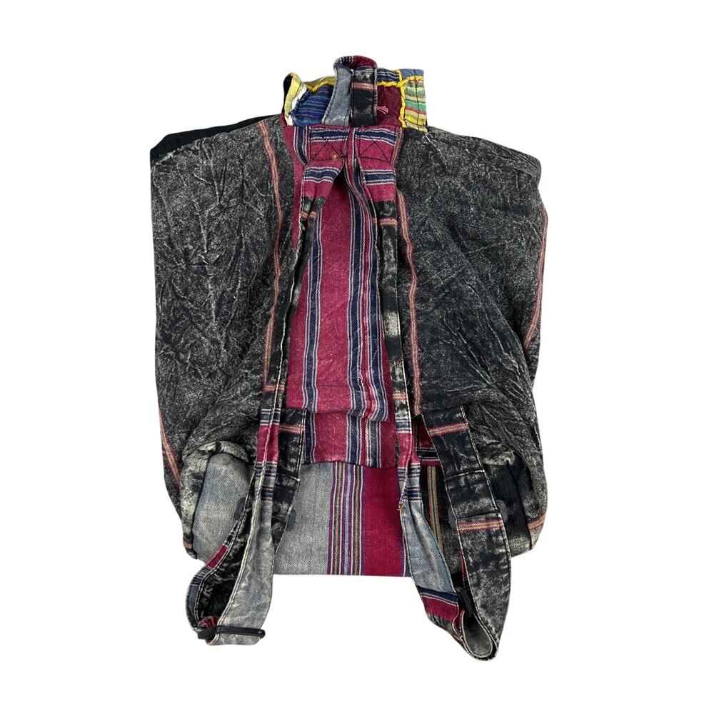 Rising International Backpack Patchwork Peace Sig… - image 3